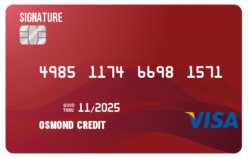 Osmond Credit Dividend Visa Card for Students